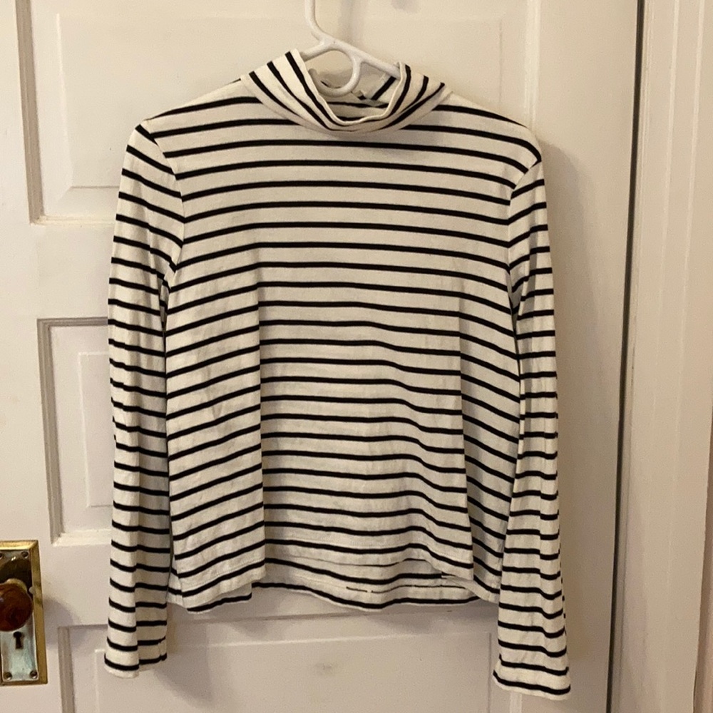 Madewell crop bell sleeve